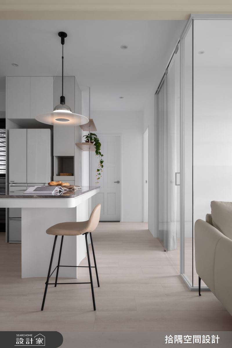 15坪新成屋(5年以下)＿北歐風餐廳走廊案例圖片＿拾隅空間設計＿拾隅_泊寓 Weekend Berth | 北歐風之8