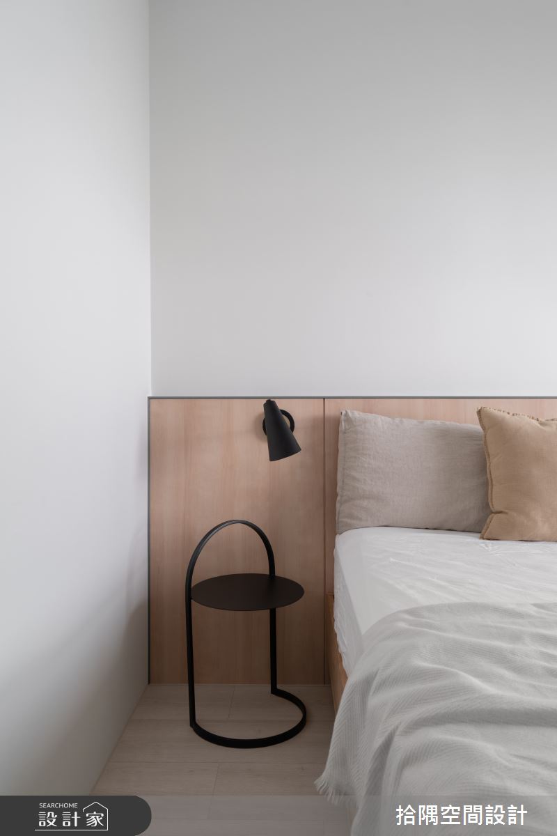 15坪新成屋(5年以下)＿北歐風臥室案例圖片＿拾隅空間設計＿拾隅_泊寓 Weekend Berth | 北歐風之17