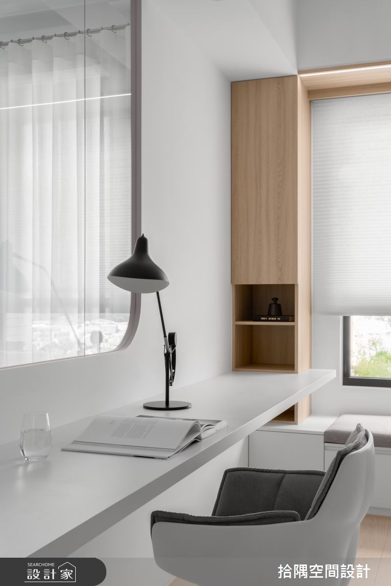 25坪預售屋＿北歐風書房工作區案例圖片＿拾隅空間設計＿拾隅_享日 Enjoy the Day | 北歐風之17