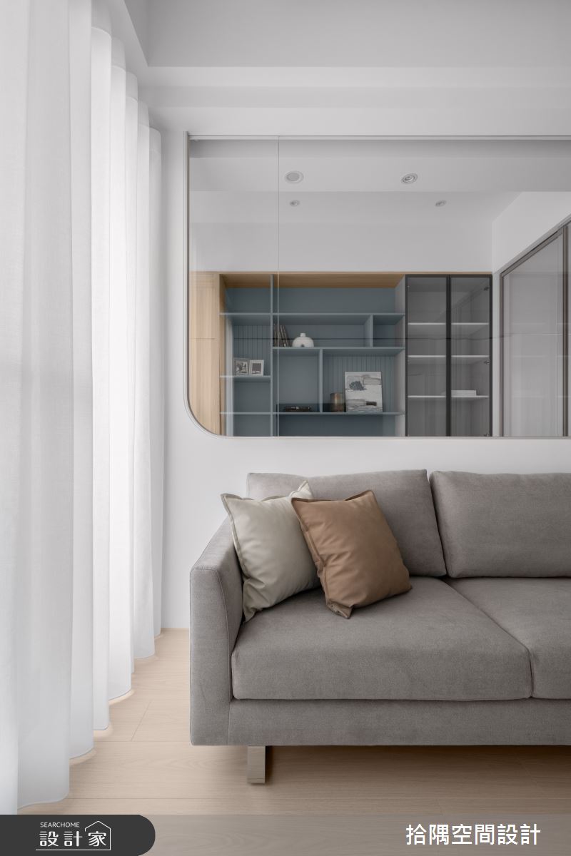 25坪預售屋＿北歐風客廳書房工作區案例圖片＿拾隅空間設計＿拾隅_享日 Enjoy the Day | 北歐風之23