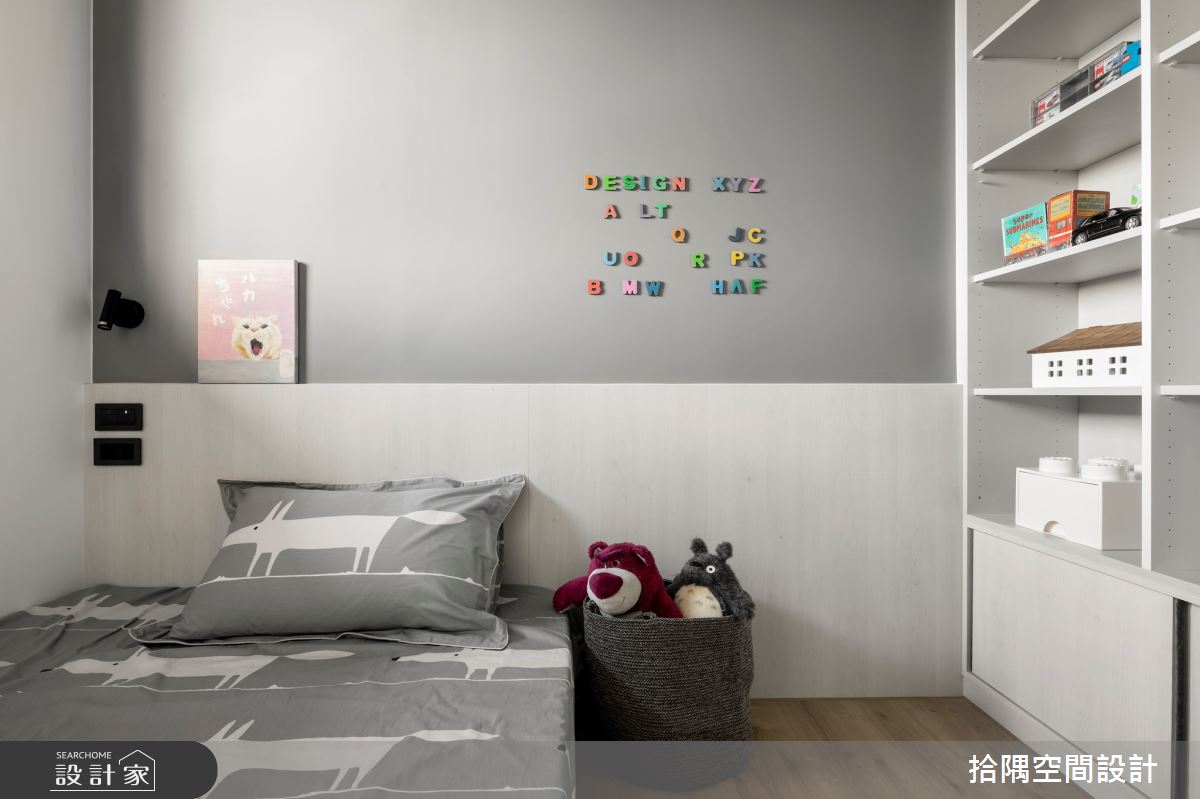 18坪預售屋＿療癒風臥室案例圖片＿拾隅空間設計＿拾隅_職感煦居 Freelancer's Dwelling | 療癒風之14