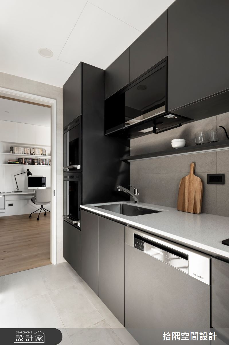 18坪預售屋＿療癒風廚房案例圖片＿拾隅空間設計＿拾隅_職感煦居 Freelancer's Dwelling | 療癒風之16