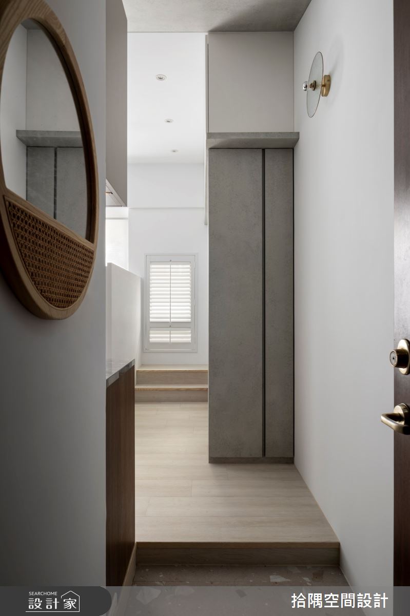 13坪老屋(16~30年)＿現代人文風玄關案例圖片＿拾隅空間設計＿拾隅_流𫇶 Flow | 現代人文風之4