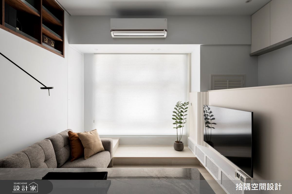 13坪老屋(16~30年)＿現代人文風客廳臥榻案例圖片＿拾隅空間設計＿拾隅_流𫇶 Flow | 現代人文風之5