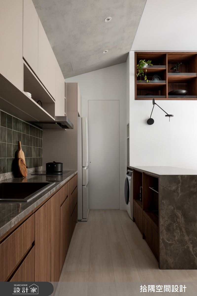 13坪老屋(16~30年)＿現代人文風餐廳廚房案例圖片＿拾隅空間設計＿拾隅_流𫇶 Flow | 現代人文風之13