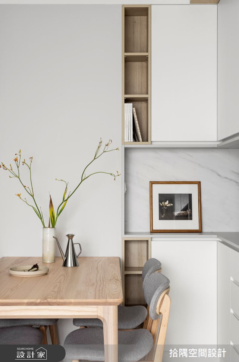 18坪預售屋＿北歐風餐廳案例圖片＿拾隅空間設計＿拾隅_璃光 Glossy Lifestyle | 北歐風之11