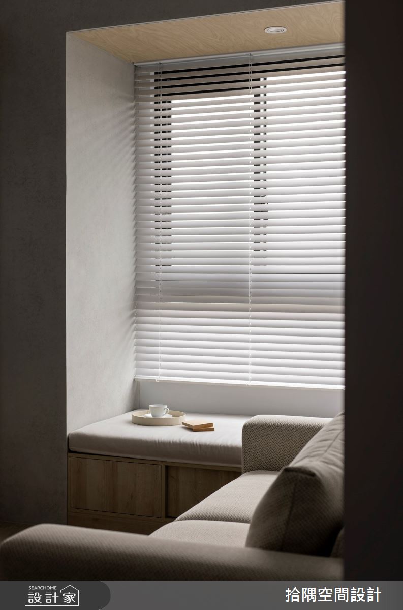 18坪預售屋＿北歐風客廳臥榻案例圖片＿拾隅空間設計＿拾隅_璃光 Glossy Lifestyle | 北歐風之12