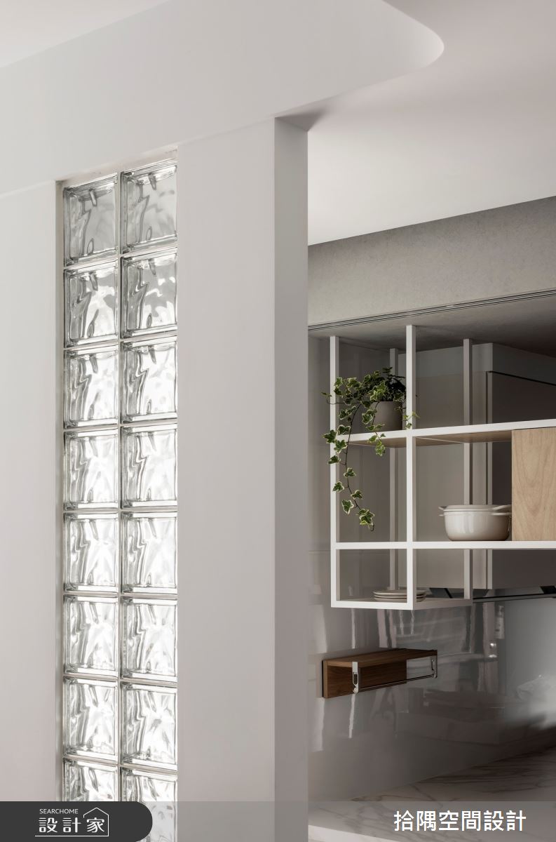 18坪預售屋＿北歐風廚房案例圖片＿拾隅空間設計＿拾隅_璃光 Glossy Lifestyle | 北歐風之13