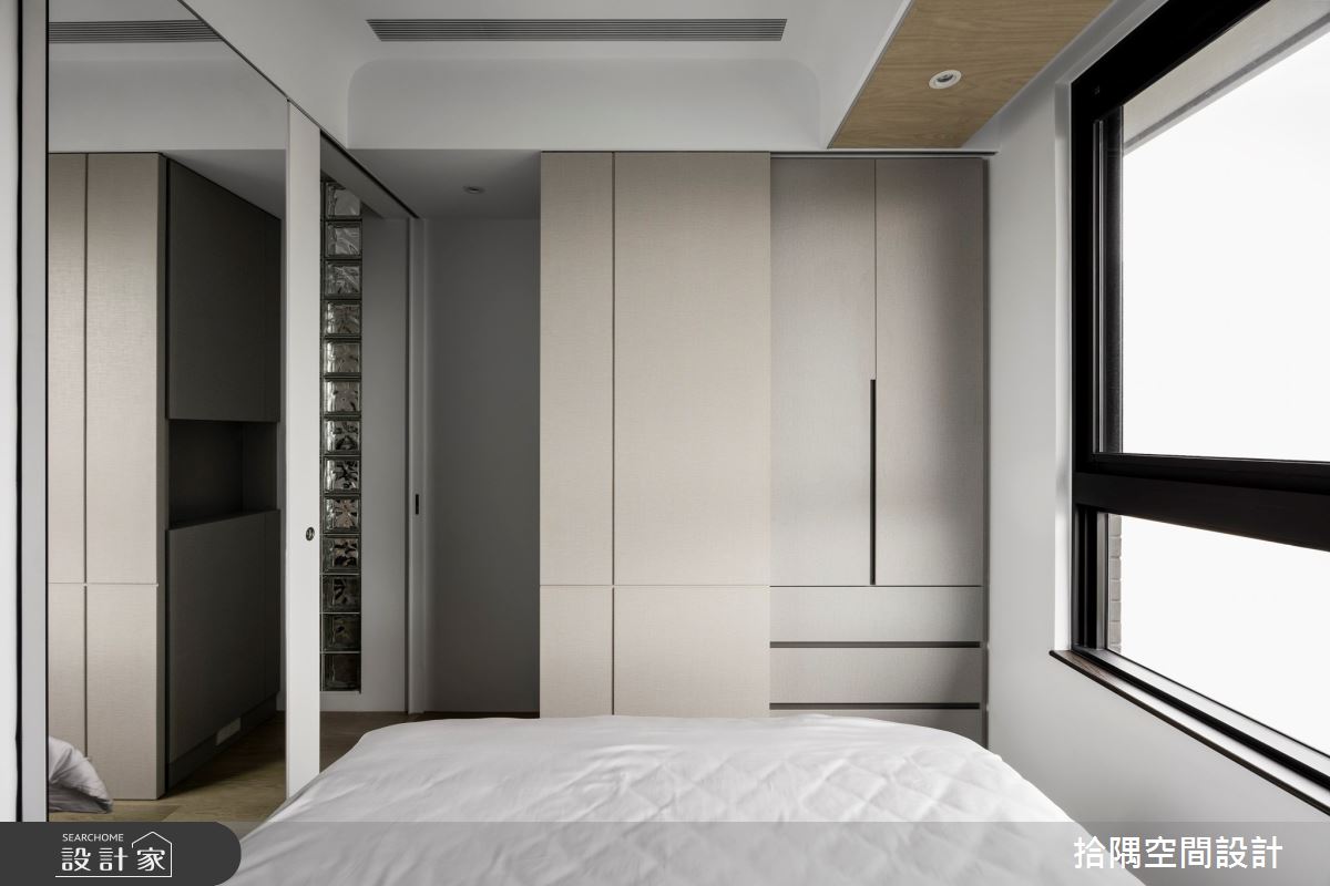 18坪預售屋＿北歐風臥室案例圖片＿拾隅空間設計＿拾隅_璃光 Glossy Lifestyle | 北歐風之15