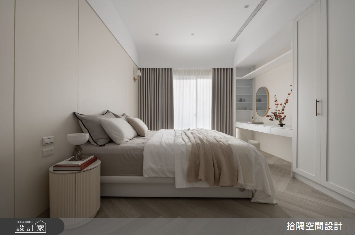 72坪老屋(31~40年)＿混搭風臥室案例圖片＿拾隅空間設計＿拾隅_芒映 Glow In | 混搭風之12