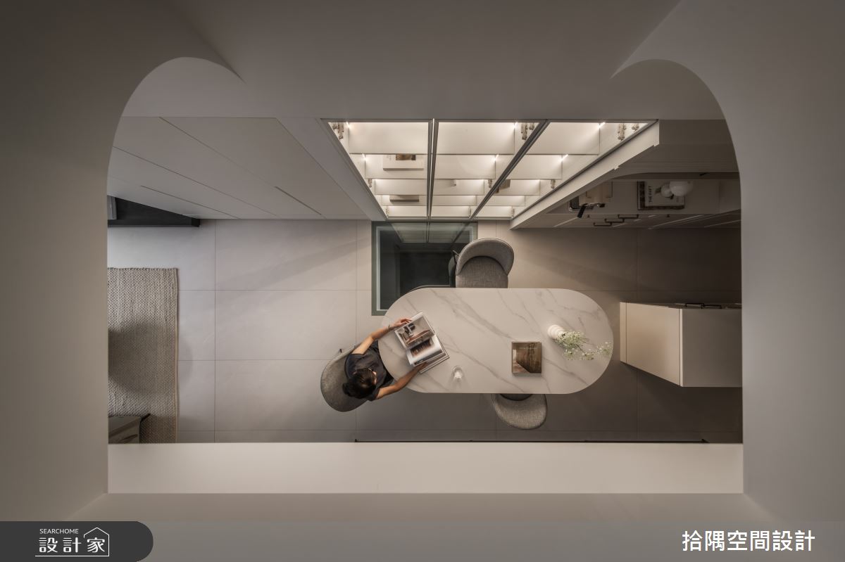 72坪老屋(31~40年)＿混搭風餐廳案例圖片＿拾隅空間設計＿拾隅_芒映 Glow In | 混搭風之10