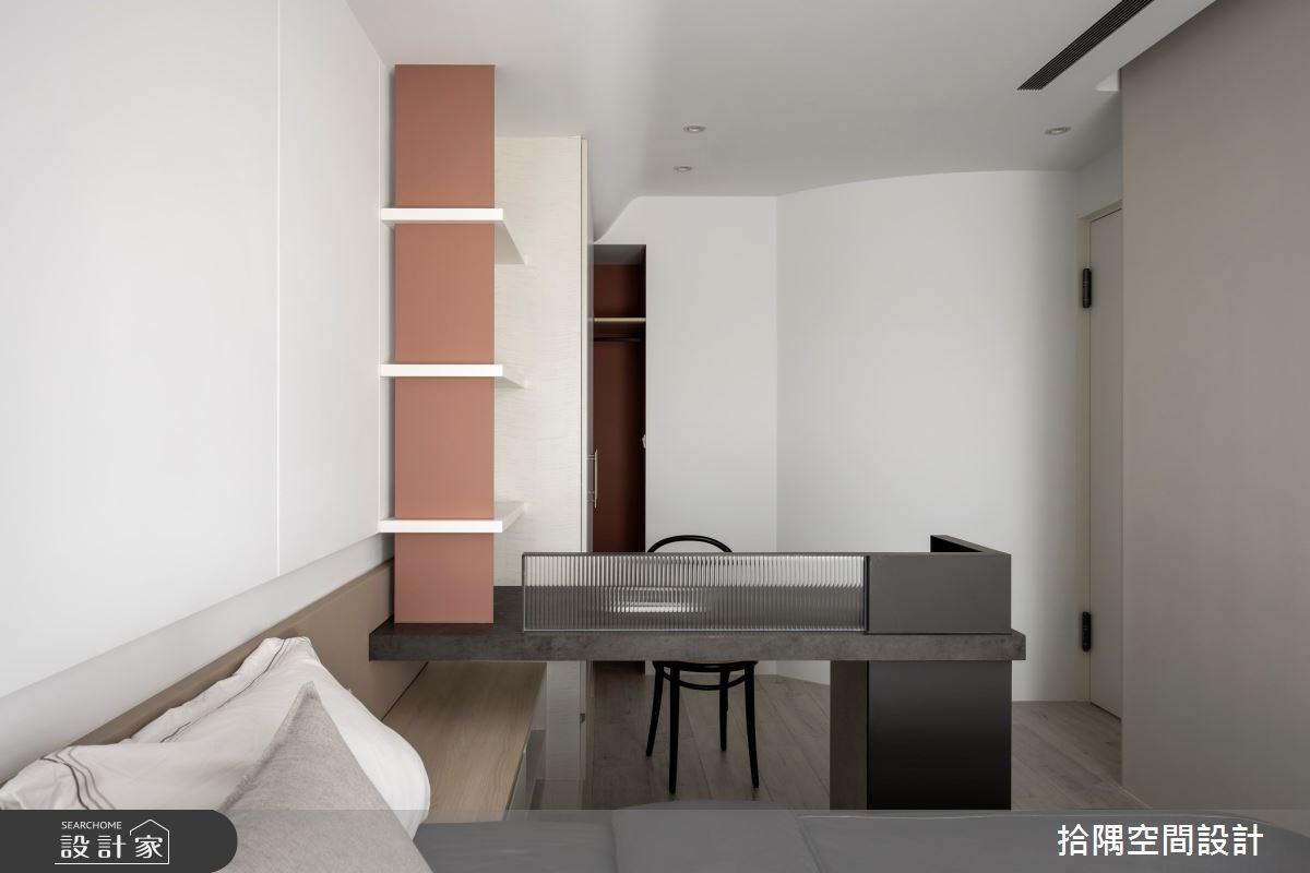 18坪新成屋(5年以下)＿療癒風臥室案例圖片＿拾隅空間設計＿拾隅_輕印象 Gentle Image | 療癒風之12