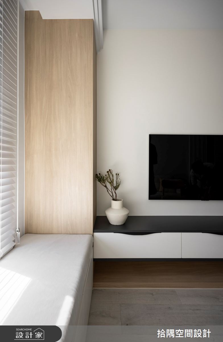 18坪新成屋(5年以下)＿療癒風客廳臥榻案例圖片＿拾隅空間設計＿拾隅_輕印象 Gentle Image | 療癒風之19