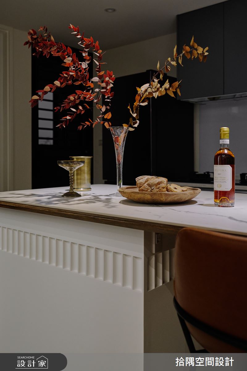 15坪新成屋(5年以下)＿現代輕復古風餐廳案例圖片＿拾隅空間設計＿拾隅_悠響雅室 Serene Resonance Residence | 現代輕復古風之11