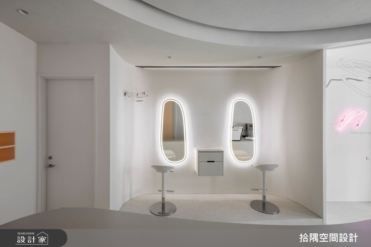 24坪中古屋(5~15年)＿現代風商業空間案例圖片＿拾隅空間設計＿拾隅_AM美妝商空案場/複合式商店 | 現代風之3