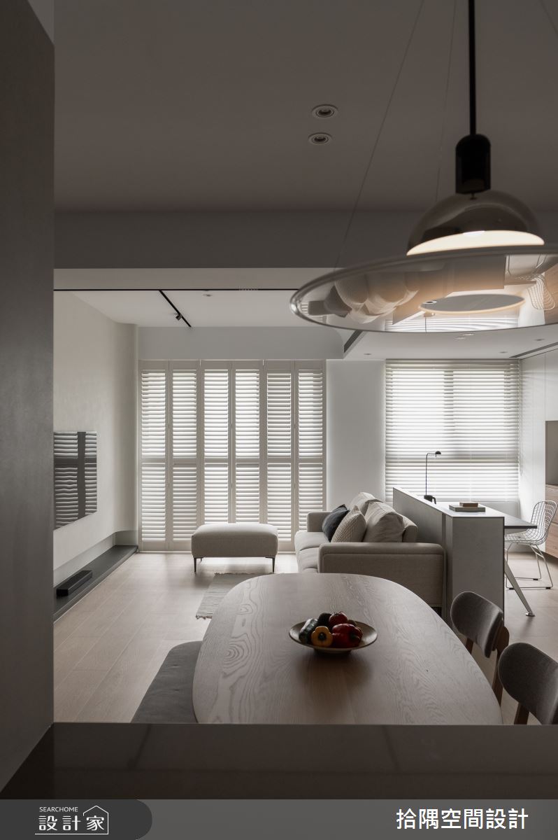 24坪預售屋＿現代風客廳餐廳案例圖片＿拾隅空間設計＿拾隅_融融 Blessed Journeys | 現代風之10