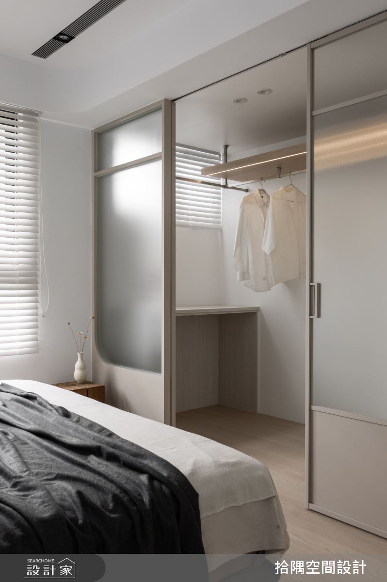 24坪預售屋＿現代風臥室更衣間案例圖片＿拾隅空間設計＿拾隅_融融 Blessed Journeys | 現代風之15