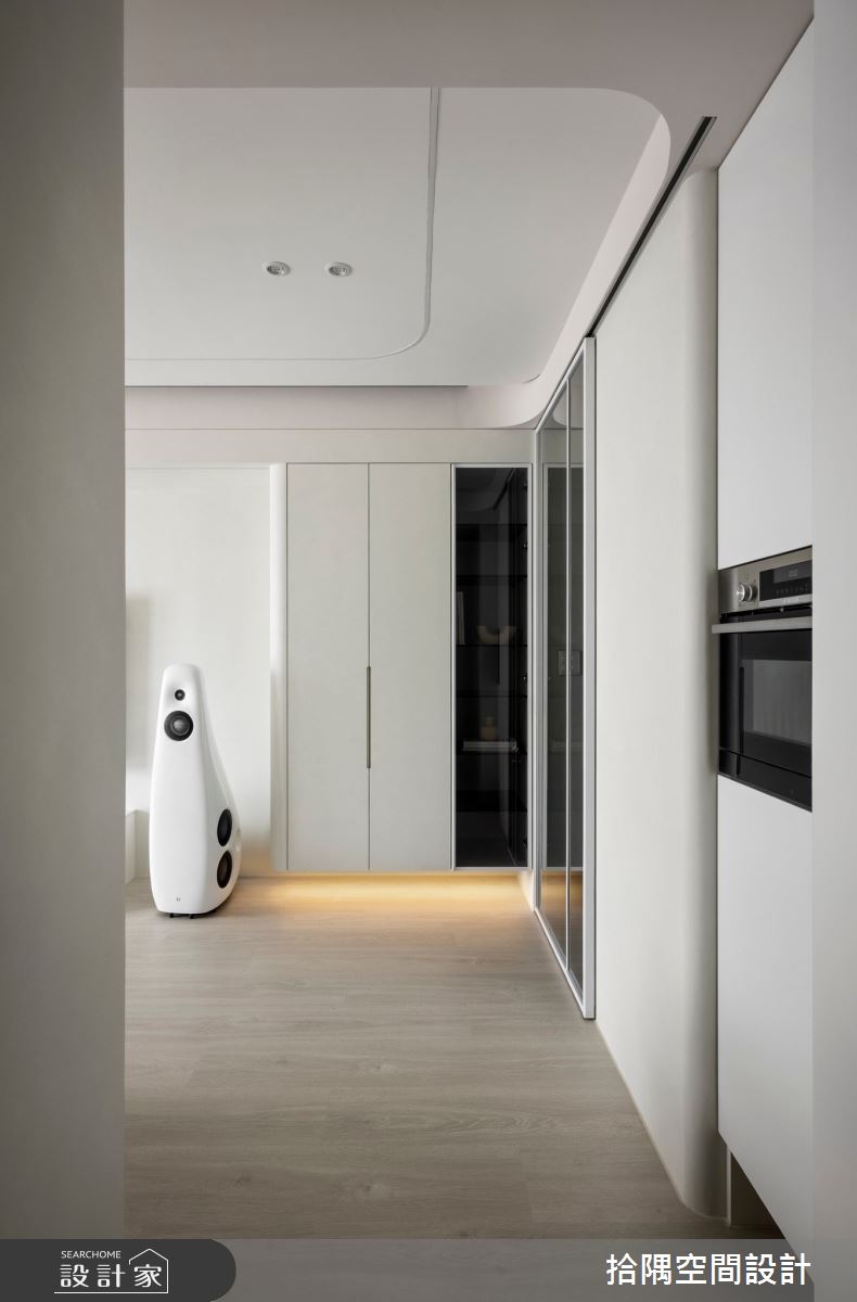 16坪預售屋＿現代風玄關走廊案例圖片＿拾隅空間設計＿拾隅_詠居 | 現代風之3