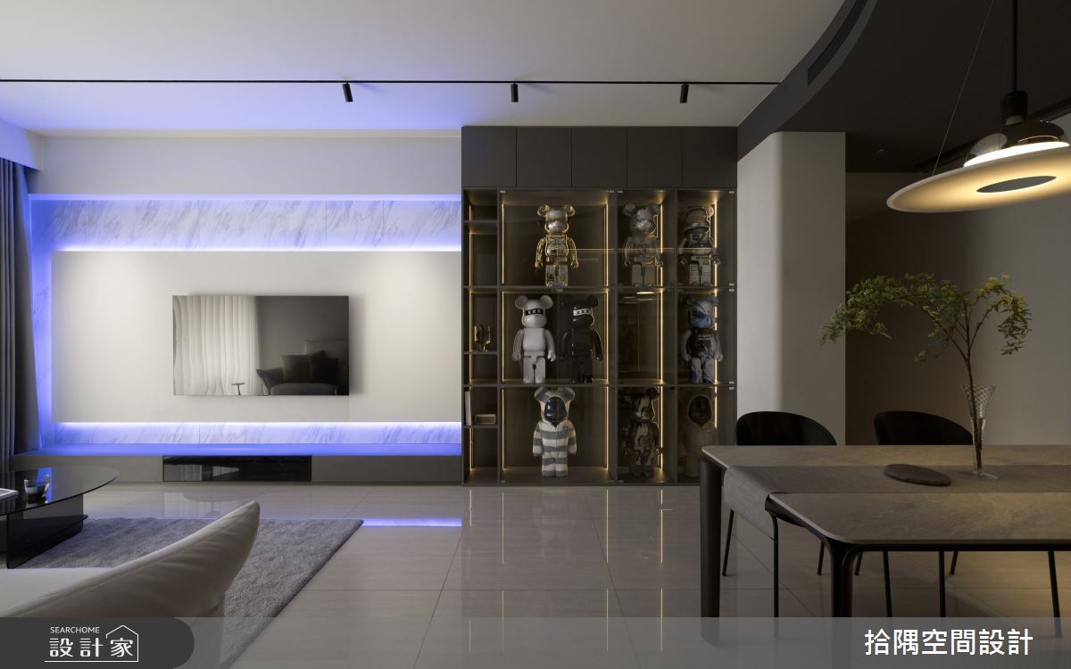 22坪新成屋(5年以下)＿現代風客廳餐廳案例圖片＿拾隅空間設計＿拾隅_嶼灣 The Gentle Isle | 現代風之7