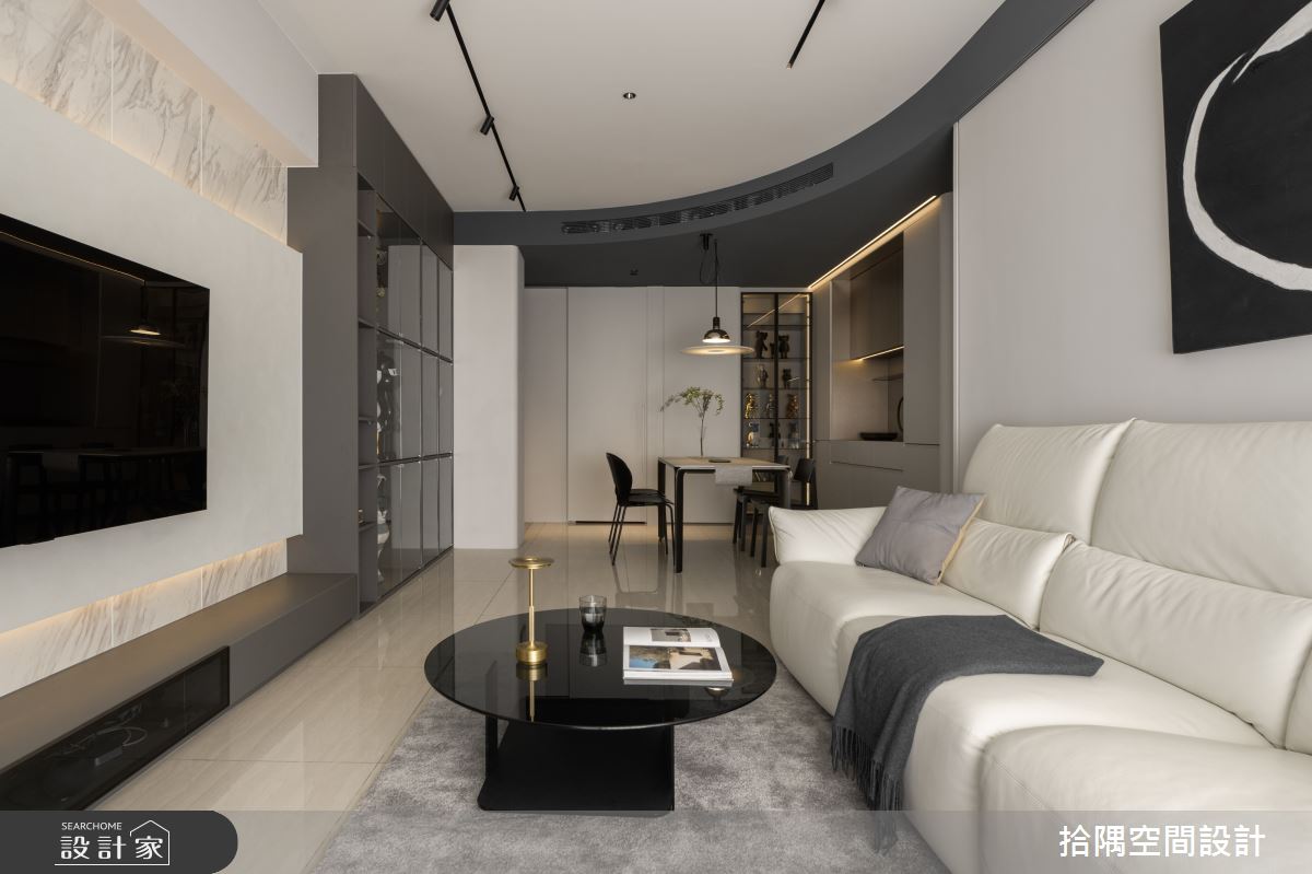 22坪新成屋(5年以下)＿現代風客廳餐廳案例圖片＿拾隅空間設計＿拾隅_嶼灣 The Gentle Isle | 現代風之9
