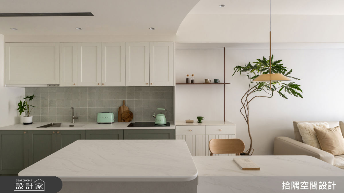 17坪新成屋(5年以下)＿北歐風客廳餐廳廚房案例圖片＿拾隅空間設計＿拾隅_澹色年華 Subtle Hues of Life | 北歐風之8