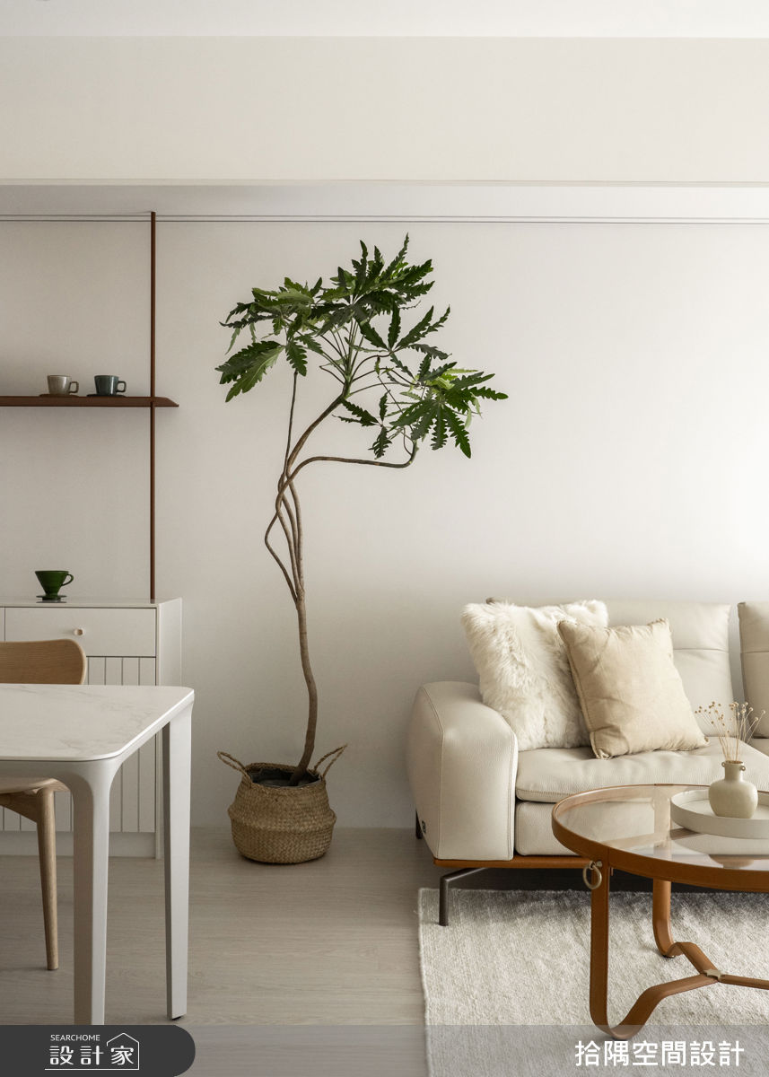17坪新成屋(5年以下)＿北歐風客廳餐廳案例圖片＿拾隅空間設計＿拾隅_澹色年華 Subtle Hues of Life | 北歐風之9