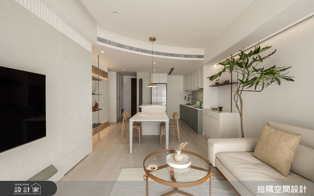 17坪新成屋(5年以下)＿北歐風案例圖片＿拾隅空間設計＿拾隅_澹色年華 Subtle Hues of Life | 北歐風之11