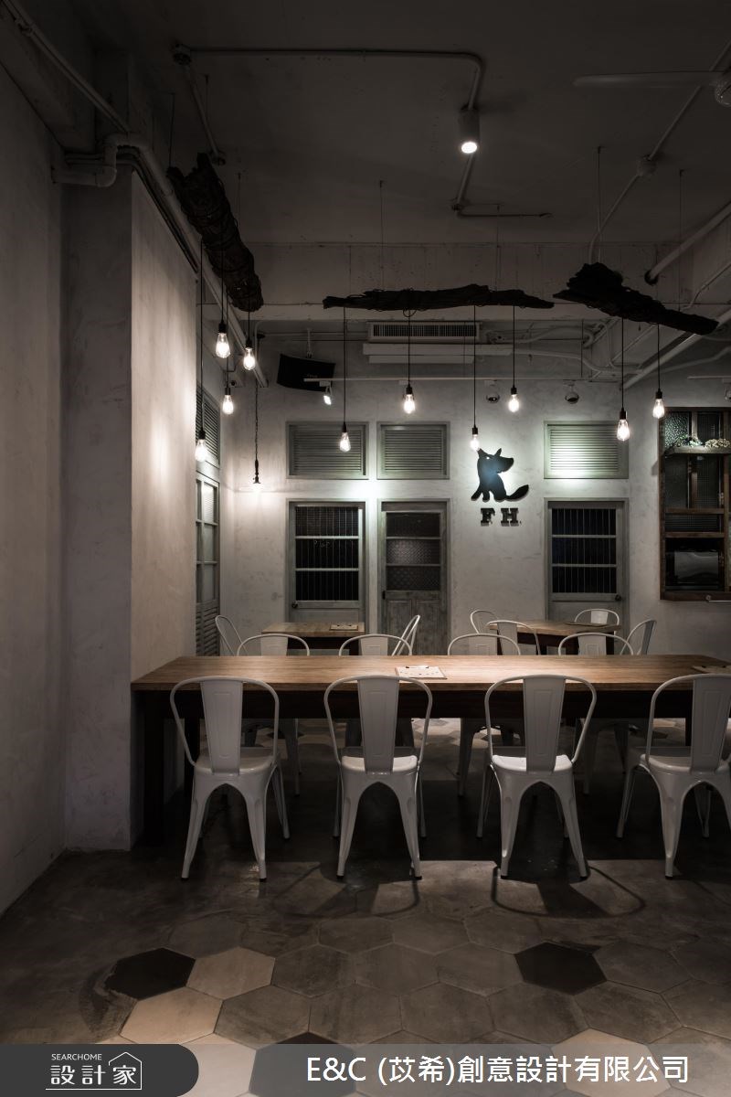 34坪老屋(16~30年)＿工業風商業空間案例圖片＿苡希E&C創意設計有限公司＿苡希_01.台北商業空間_34坪工業風之8