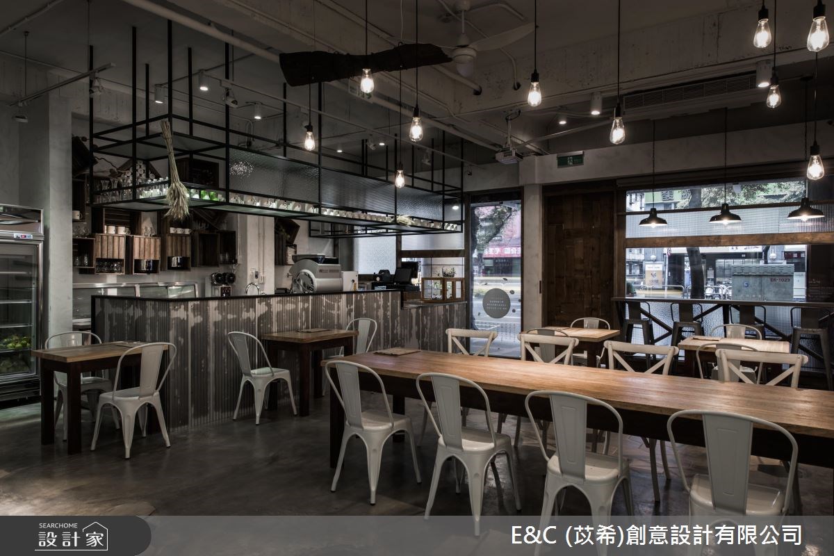 34坪老屋(16~30年)＿工業風商業空間案例圖片＿苡希E&C創意設計有限公司＿苡希_01.台北商業空間_34坪工業風之11