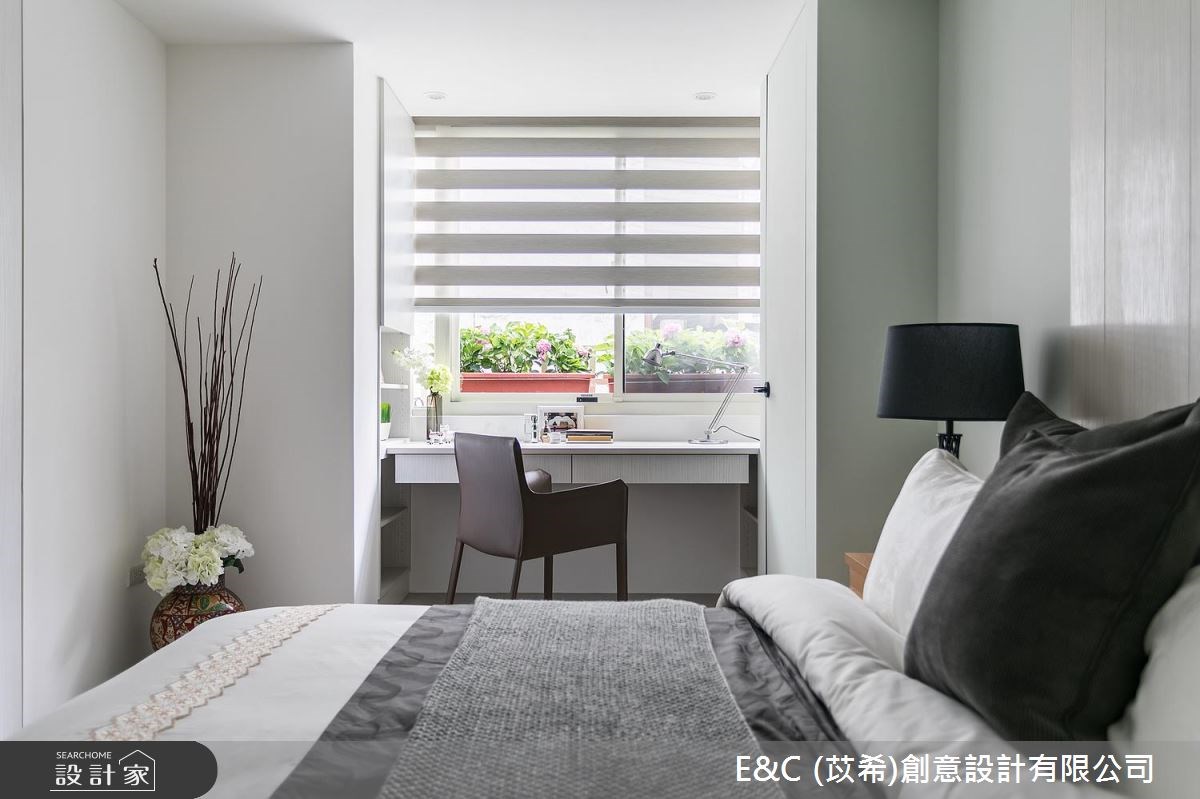 30坪老屋(16~30年)＿簡約風臥室案例圖片＿苡希E&C創意設計有限公司＿苡希_03.台北_30坪簡約風之11