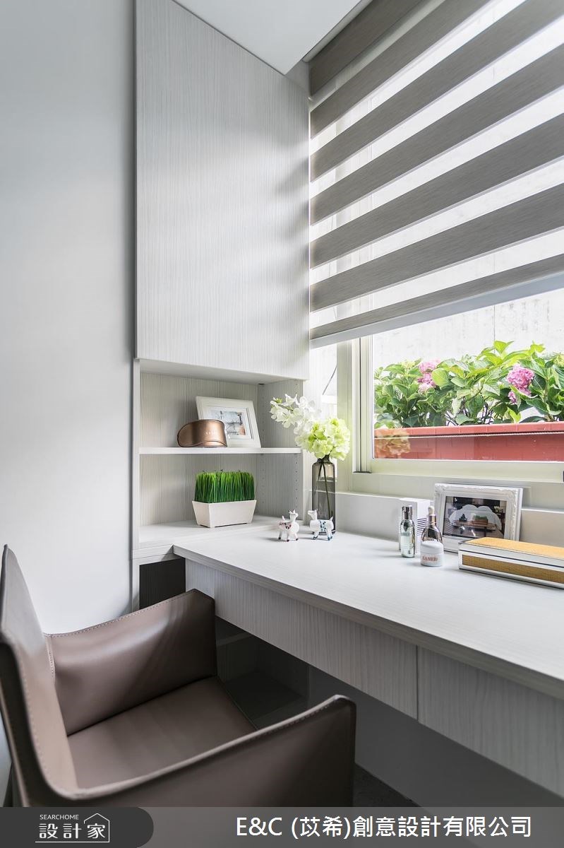 30坪老屋(16~30年)＿簡約風臥室案例圖片＿苡希E&C創意設計有限公司＿苡希_03.台北_30坪簡約風之12