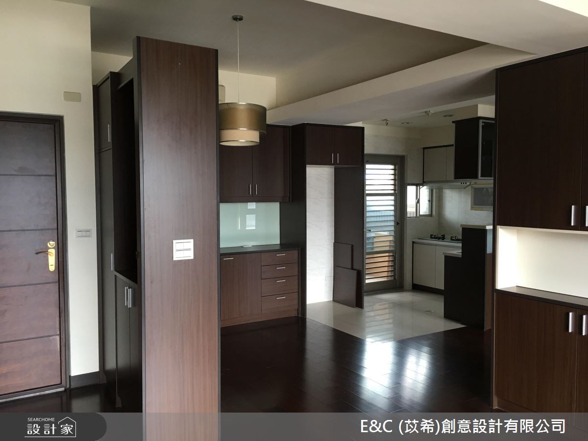 32坪中古屋(5~15年)＿飯店風玄關廚房案例圖片＿苡希E&C創意設計有限公司＿苡希_04.台北_32坪飯店風之19