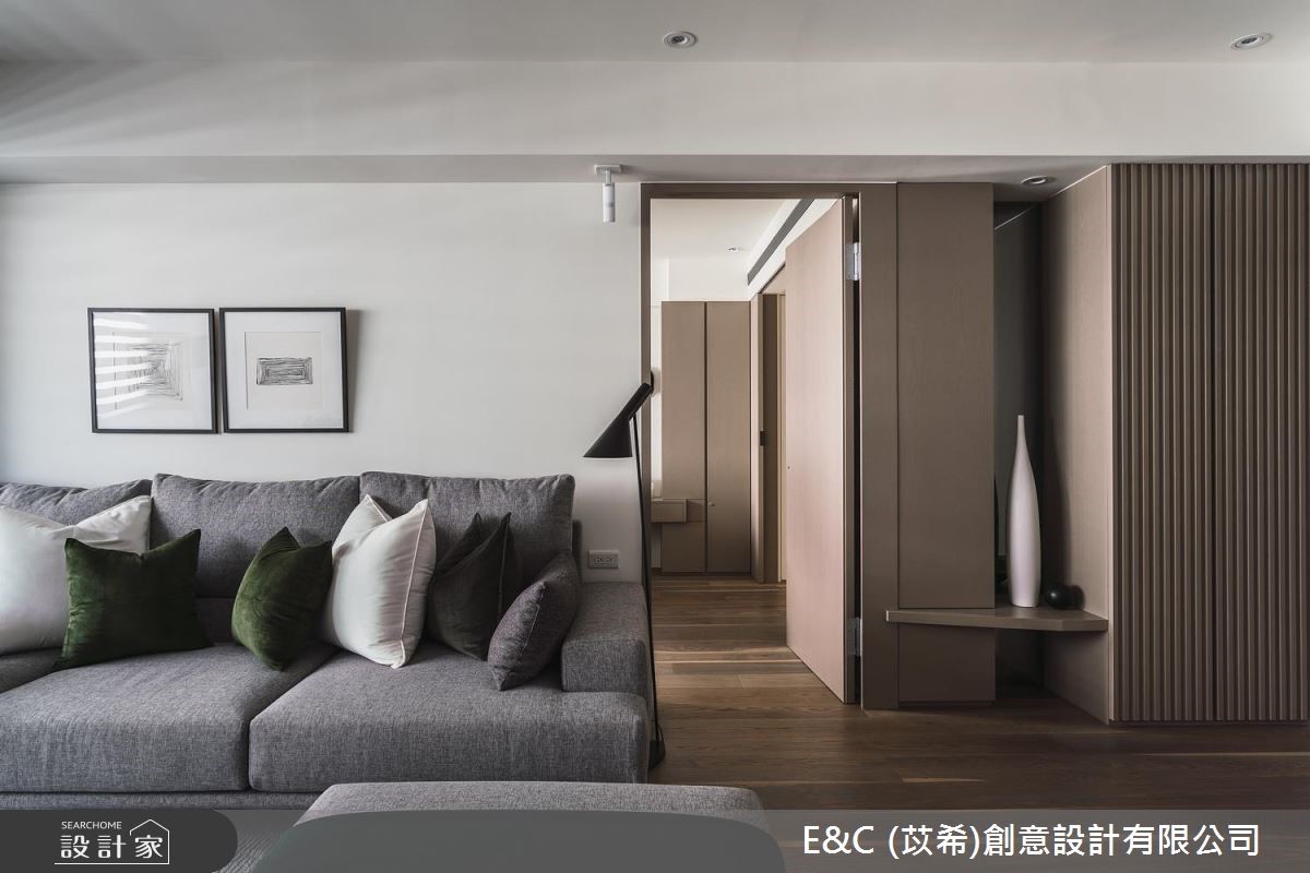 36坪老屋(16~30年)＿人文禪風客廳案例圖片＿苡希E&C創意設計有限公司＿苡希_05.台北_36坪人文禪風之6