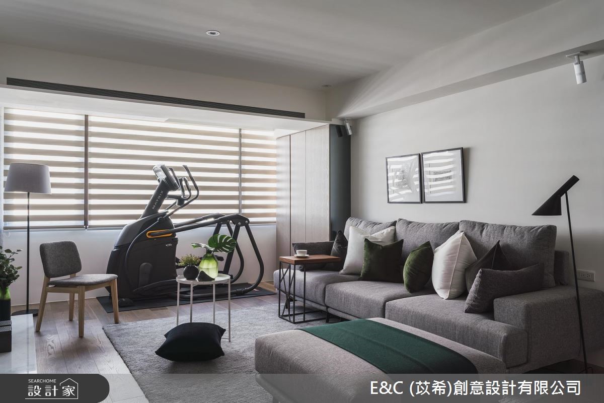 36坪老屋(16~30年)＿人文禪風客廳案例圖片＿苡希E&C創意設計有限公司＿苡希_05.台北_36坪人文禪風之4