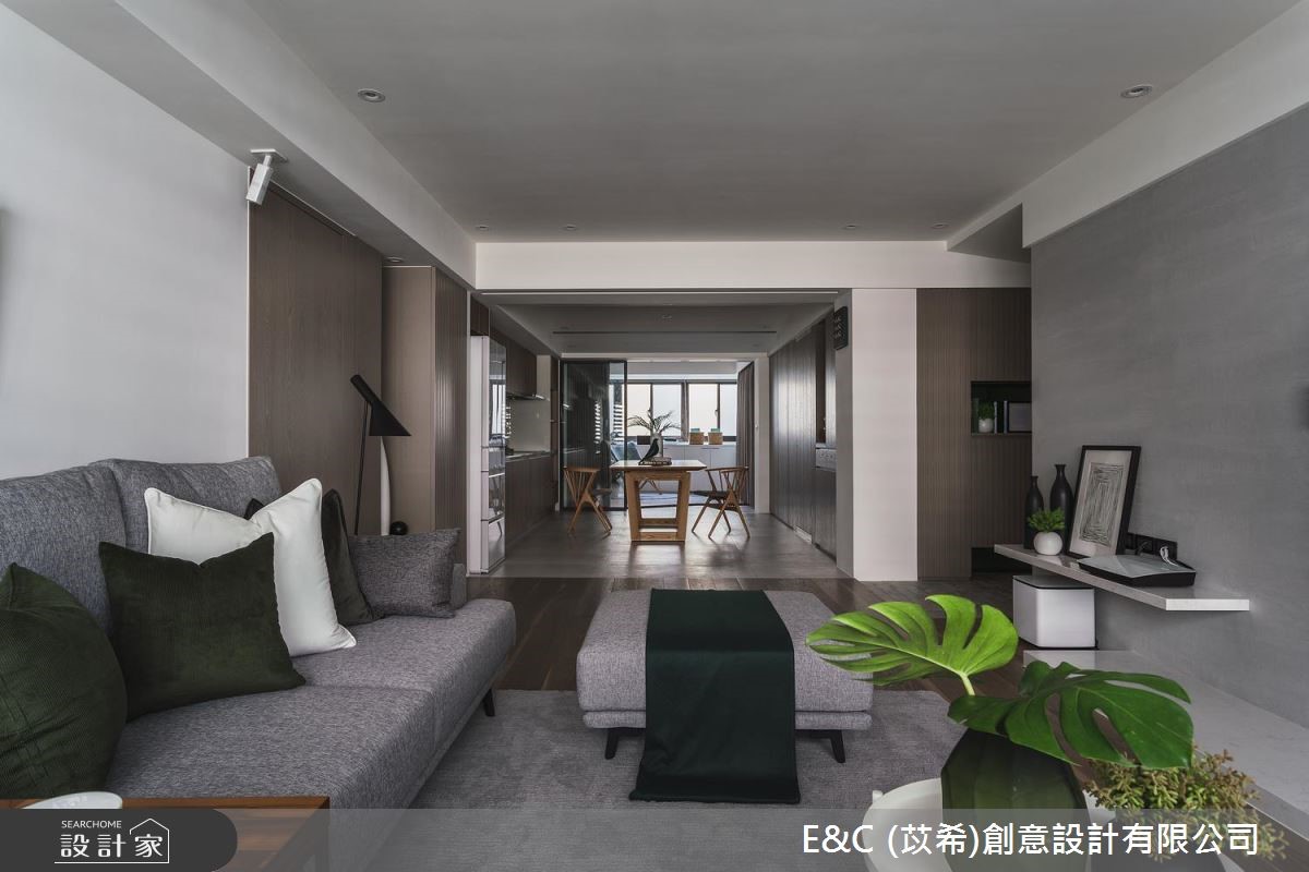 36坪老屋(16~30年)＿人文禪風客廳案例圖片＿苡希E&C創意設計有限公司＿苡希_05.台北_36坪人文禪風之10