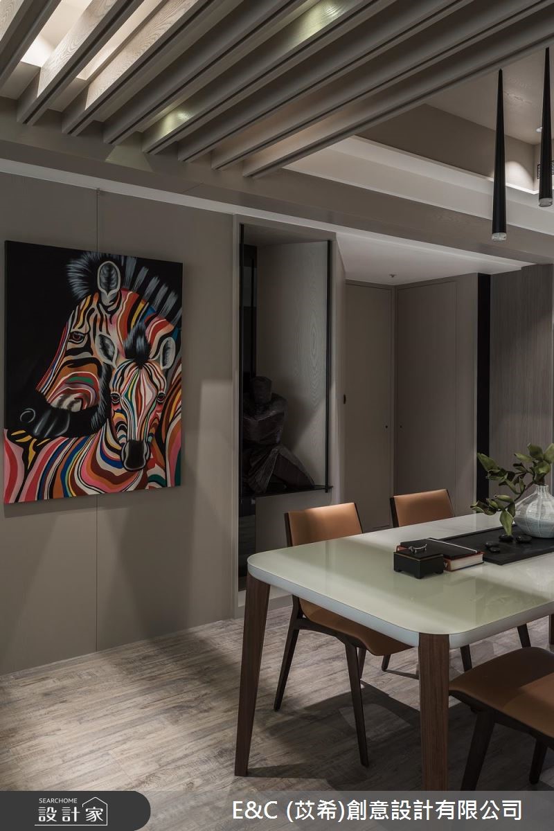 45坪新成屋(5年以下)＿飯店風餐廳案例圖片＿苡希E&C創意設計有限公司＿苡希_06.新北_45坪飯店風之9