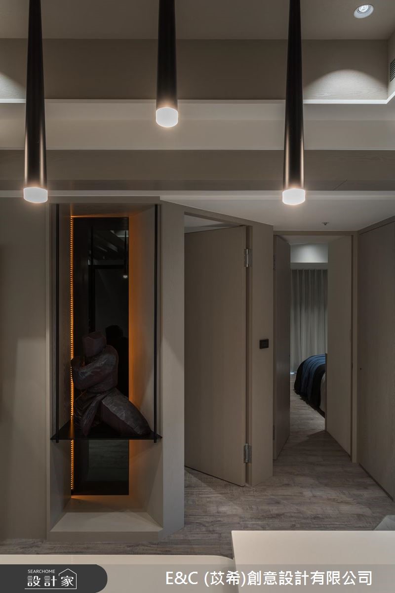 45坪新成屋(5年以下)＿飯店風案例圖片＿苡希E&C創意設計有限公司＿苡希_06.新北_45坪飯店風之13