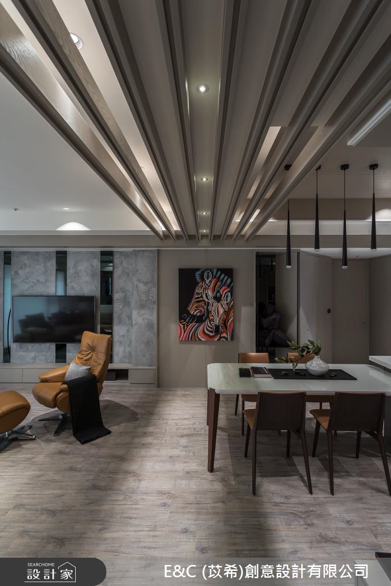 45坪新成屋(5年以下)＿飯店風案例圖片＿苡希E&C創意設計有限公司＿苡希_06.新北_45坪飯店風之7