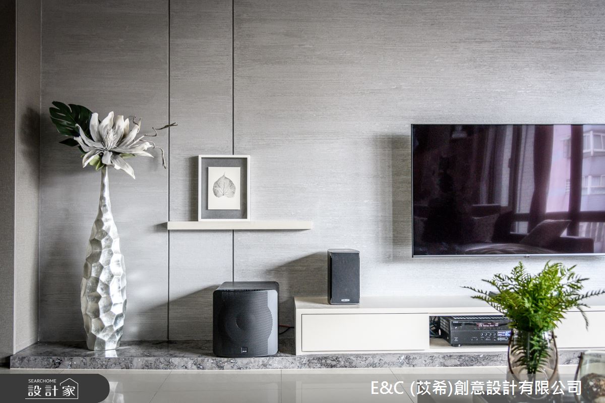 37坪新成屋(5年以下)＿現代風客廳案例圖片＿苡希E&C創意設計有限公司＿苡希_07.桃園_37坪現代風之10