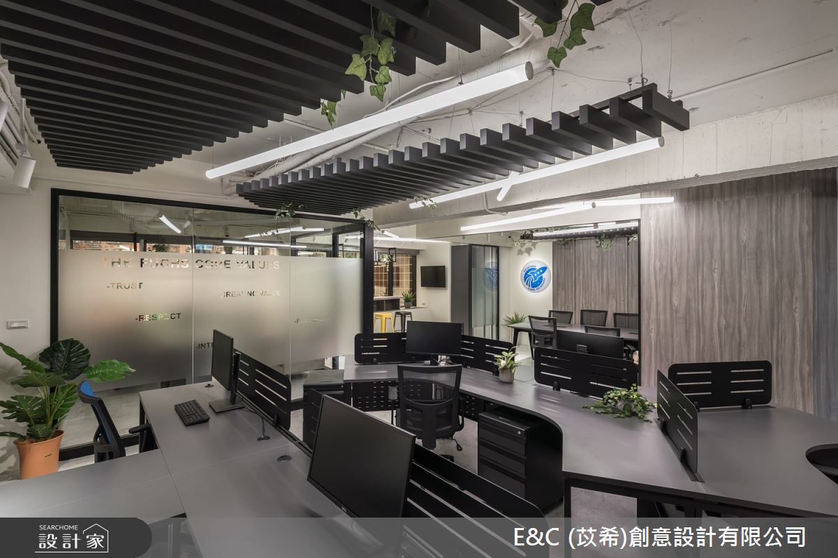 26坪中古屋(5~15年)＿工業風商業空間案例圖片＿苡希E&C創意設計有限公司＿苡希_09.台北商業空間_26坪工業風之8