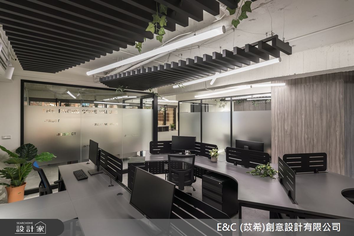 26坪中古屋(5~15年)＿工業風商業空間案例圖片＿苡希E&C創意設計有限公司＿苡希_09.台北商業空間_26坪工業風之9