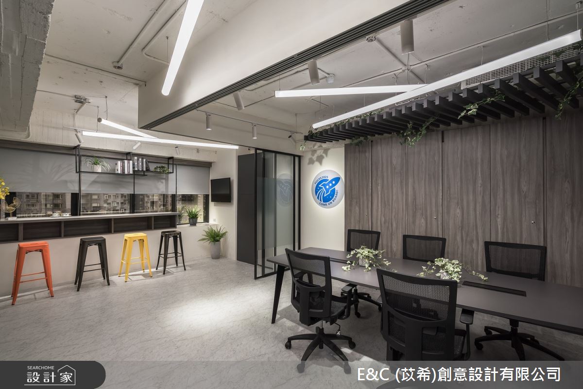 26坪中古屋(5~15年)＿工業風商業空間案例圖片＿苡希E&C創意設計有限公司＿苡希_09.台北商業空間_26坪工業風之12