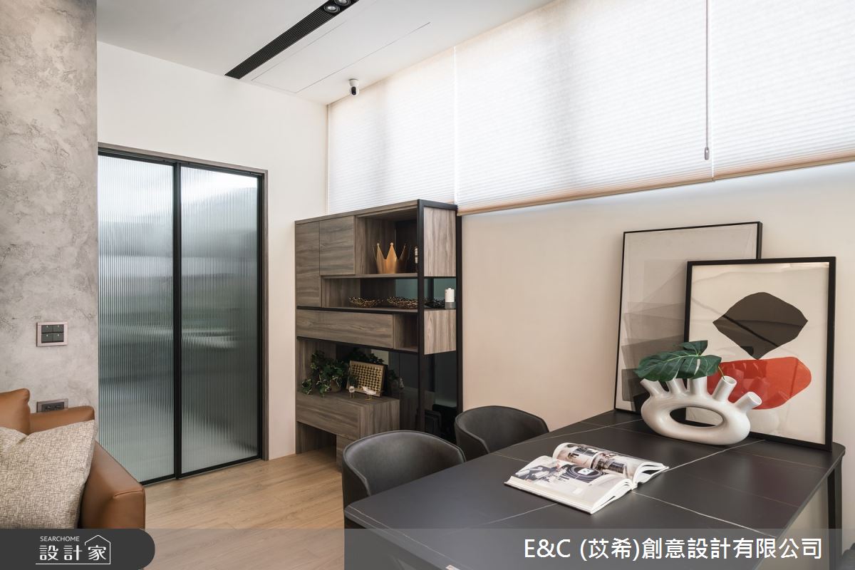 28坪新成屋(5年以下)＿簡約風餐廳案例圖片＿苡希E&C創意設計有限公司＿苡希_11.新北_28坪簡約風之7