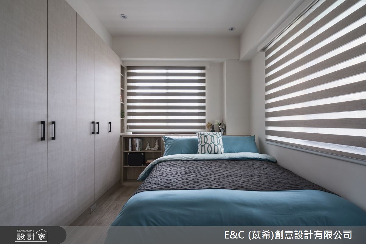 34坪老屋(41~50年)＿簡約風臥室案例圖片＿苡希E&C創意設計有限公司＿苡希_12.台北_34坪簡約風之31