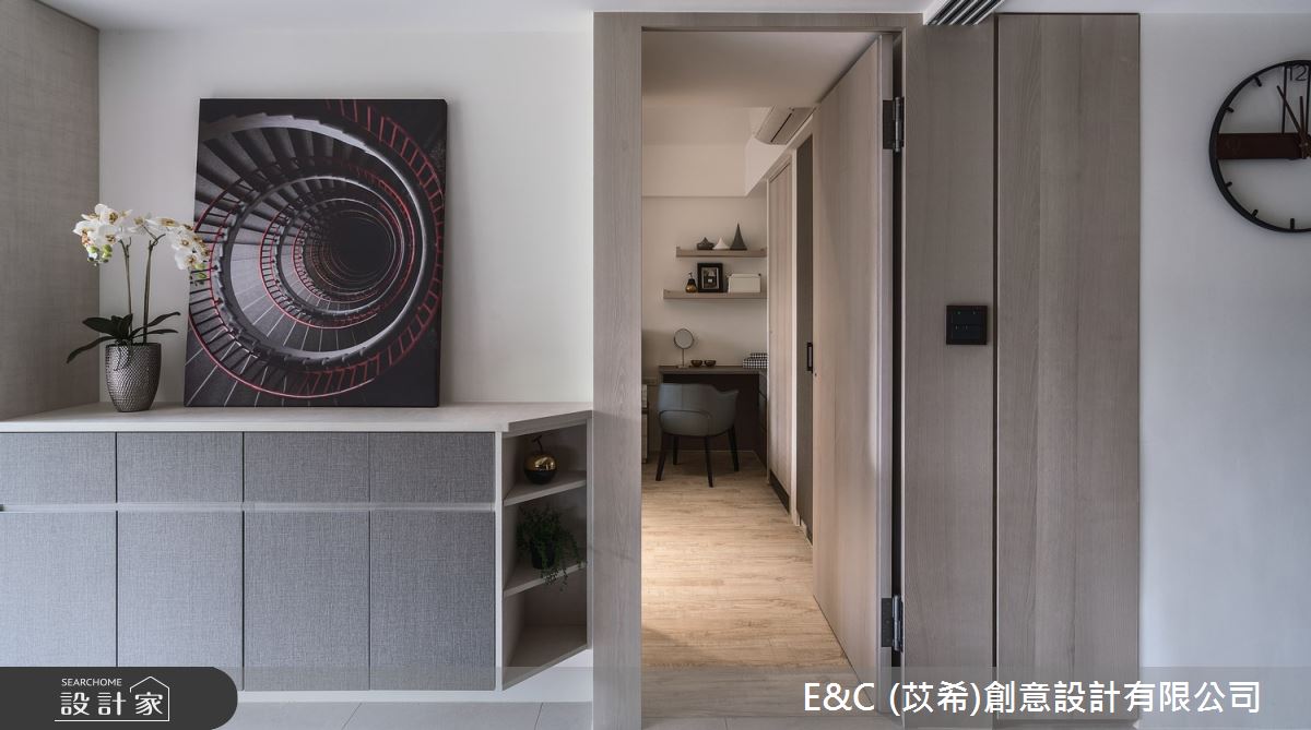 34坪老屋(41~50年)＿簡約風臥室案例圖片＿苡希E&C創意設計有限公司＿苡希_12.台北_34坪簡約風之22