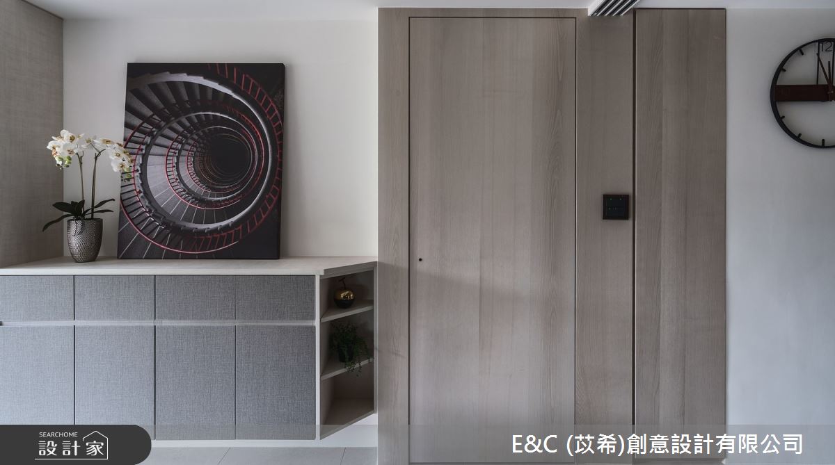 34坪老屋(41~50年)＿簡約風臥室案例圖片＿苡希E&C創意設計有限公司＿苡希_12.台北_34坪簡約風之21