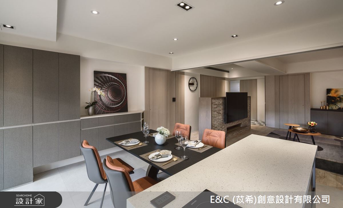 34坪老屋(41~50年)＿簡約風餐廳案例圖片＿苡希E&C創意設計有限公司＿苡希_12.台北_34坪簡約風之11