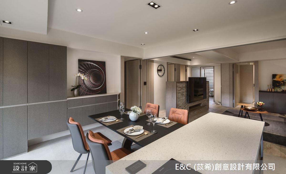 34坪老屋(41~50年)＿簡約風餐廳案例圖片＿苡希E&C創意設計有限公司＿苡希_12.台北_34坪簡約風之12