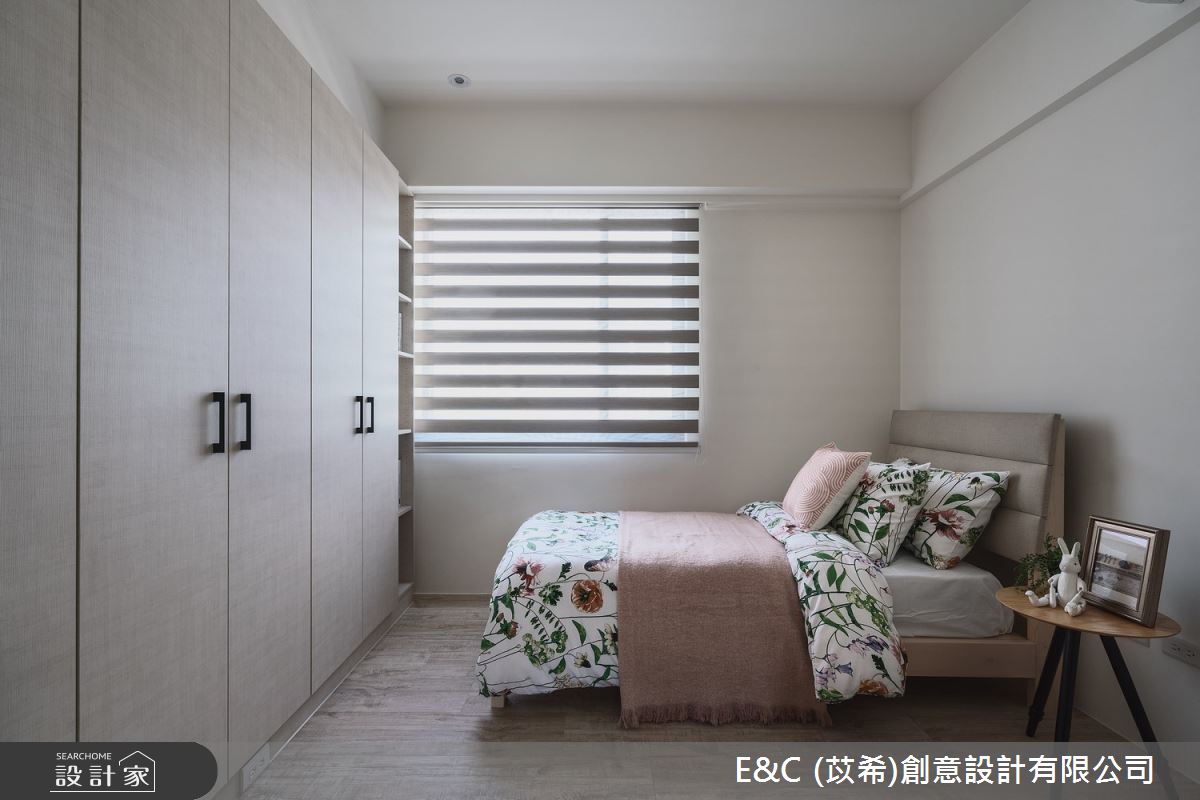 34坪老屋(41~50年)＿簡約風臥室案例圖片＿苡希E&C創意設計有限公司＿苡希_12.台北_34坪簡約風之20