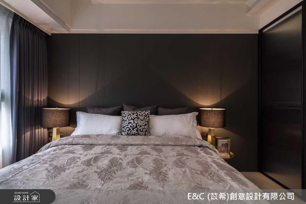 22坪新成屋(5年以下)＿現代風臥室案例圖片＿苡希E&C創意設計有限公司＿苡希_13.新北_22坪現代風之14